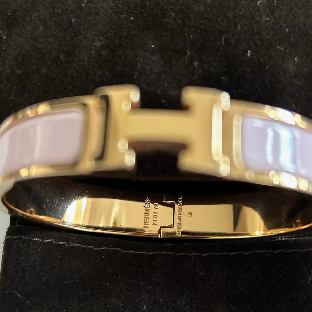 Hermes clic clac bracelet - Picture 4 of 4